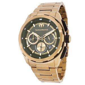 NWT Authentic Technomarine OCEAN Chronograph GMT Quartz Men's Watch